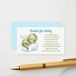 Tarjeta De Recepción Cuidados Dinosaurios Baby Shower Boy Boys Para Beb