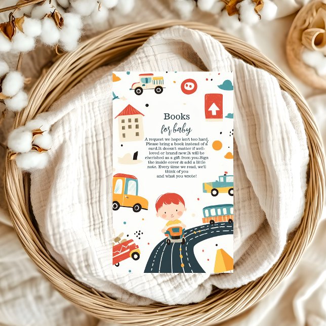 Tarjeta De Recepción Cuidados libros de Baby Shower para niños (Subido por el creador)