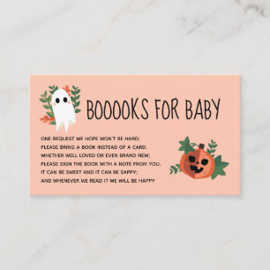 Tarjeta De Recepción Cuidados Libros Rosa De Rubor Para Bebé