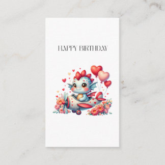 Tarjeta De Recepción Cumpleaños del piloto de dragón