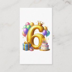 Tarjeta De Recepción Cumpleaños dorado 6