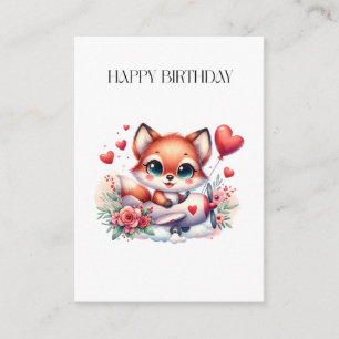 Tarjeta De Recepción Cumpleaños piloto zorro