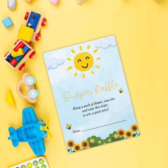 Tarjeta De Recepción Cute Aquí Viene El Baby Shower Del Hijo (Subido por el creador)