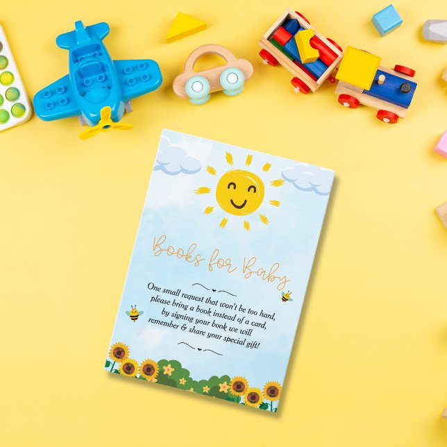 Tarjeta De Recepción Cute Aquí Viene El Baby Shower Del Hijo (Subido por el creador)