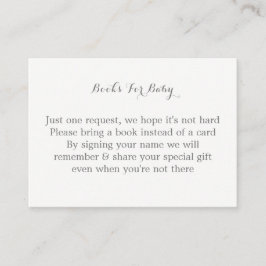 Tarjeta De Recepción Cute Baby Clothes Animales Libros Para Bebés