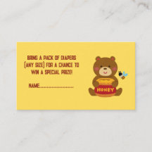 Cute Bear Theme Boy Baby Shower