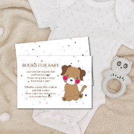 Tarjeta De Recepción Cute Cartoon Animal Gender Neutral Books for Baby