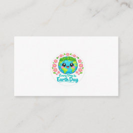Tarjeta De Recepción Cute Earth Day Enclosure Card