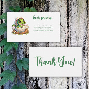 Tarjeta De Recepción Cute Kawaii Baby Alligator Hatching Baby Shower