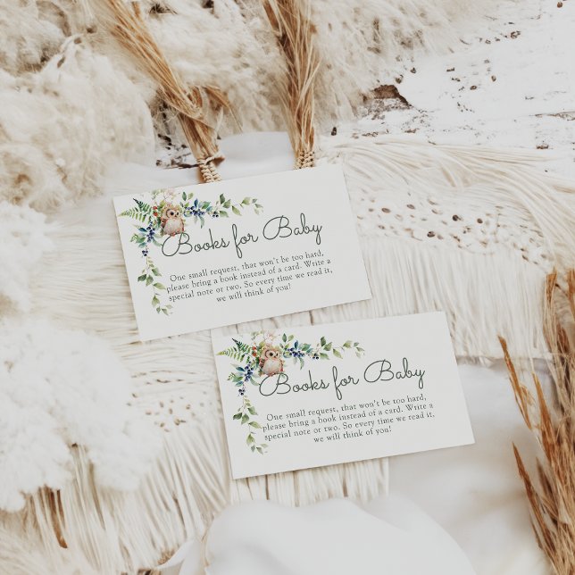 Tarjeta De Recepción Cute Woodland Animal Adventure Neutral Baby Shower (Subido por el creador)