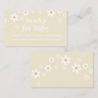 Daisy Tan retro Baby Shower Books para el bebé