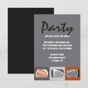 Tarjeta de recepción de invitación Mitzvah Bar LAC