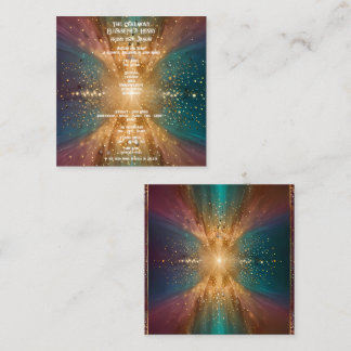 Tarjeta De Recepción "Debajo de las estrellas: Una celebración del amor