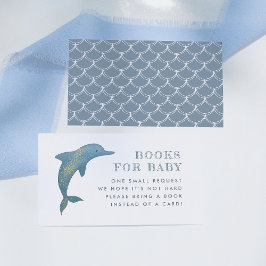 Tarjeta De Recepción Debajo del mar Libros de delfines para bebé
