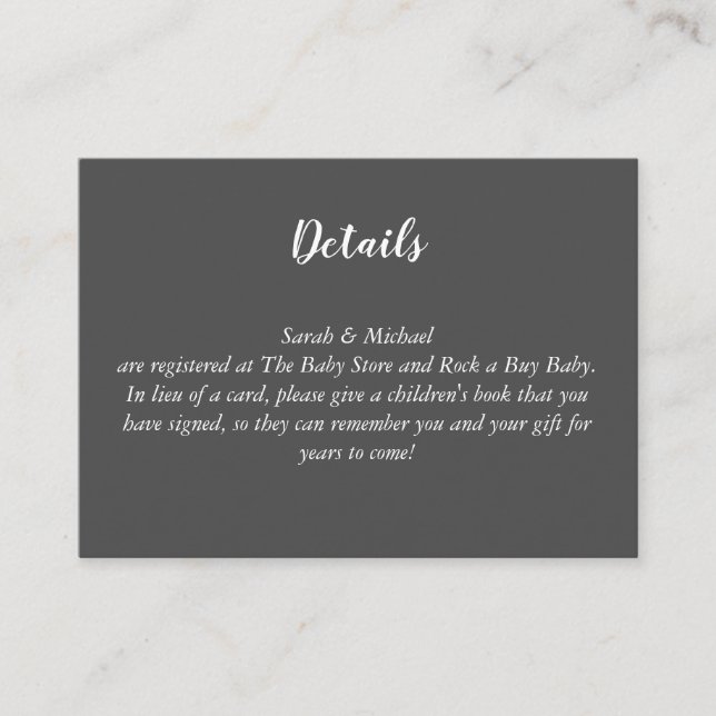 Tarjeta De Recepción Deer Hunting Lodge Baby Shower Antlers Chica Pink (Anverso)