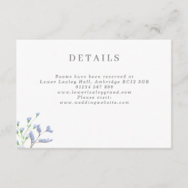 Tarjeta De Recepción Delicado coche de gabinete del Boda de Regencia Az