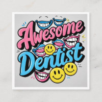 Dentista increíble gracias, regalo de sonrisa