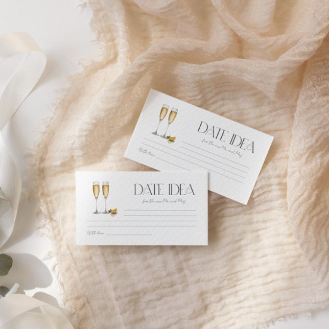 Tarjeta De Recepción Desayuno Brunch De Champán Y Fiesta De Noche Con B (Subido por el creador)