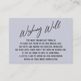 Tarjeta De Recepción Deseando una escritura a mano muy moderna, simple