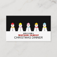 Desfile de muñecas de nieve, Fiesta de Navidades i