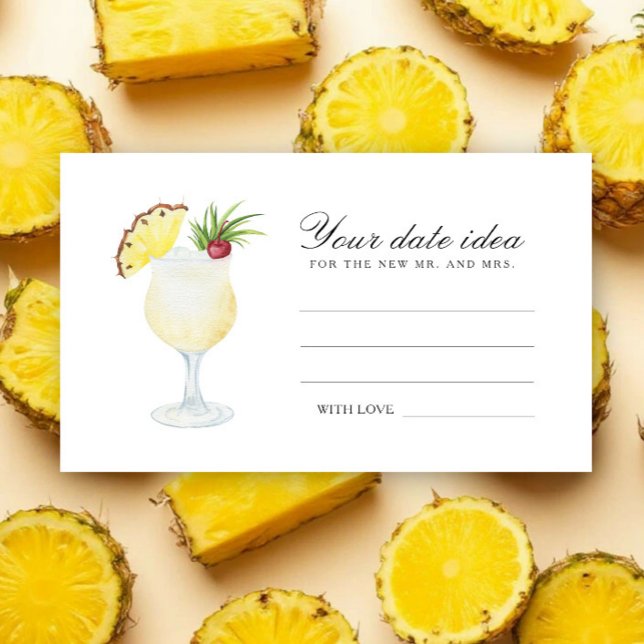 Tarjeta De Recepción Despedida de soltera de cóctel - Ideas para una no (Subido por el creador)