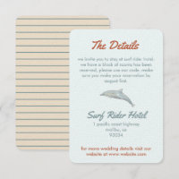 detalle de playa del boda