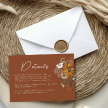Detalles de Boda Boho de Flor Silvestre de Terraco