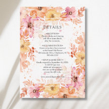 Detalles de Boda Botánicos Jardín Floral Pastel