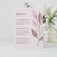 Detalles de Boda Botánicos Modernos en Malva
