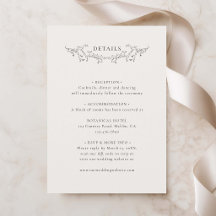 Detalles de Boda Botánicos Vintage Elegantes