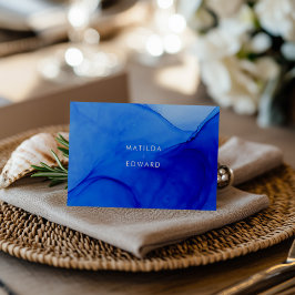 Tarjeta De Recepción Detalles de Boda con Tinta Moderna Personalizados 