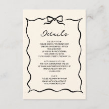 Detalles de boda de arco dibujado a mano en negro 
