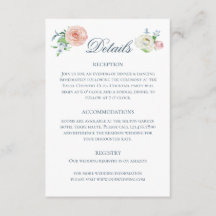 Detalles de Boda de Colibrí Floral con Acuarela