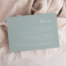 Detalles de Boda de Cristal de Mar con Letra Moder