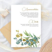 Detalles de Boda de Rama Dorada de Eucalipto Rústi