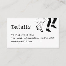 Detalles de Boda Doodle + Código QR | Blanco y Neg