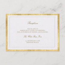 Detalles de Boda Elegantes Perla Dorada Clásica Mo