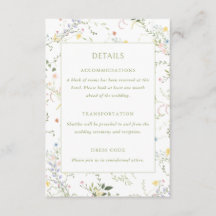 Detalles de Boda en Jardín Floral Delicado