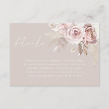 Detalles de Boda Espectaculares Florales Rosados