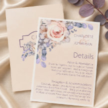 Detalles de Boda Floral Color Melocotón