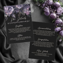 Detalles de Boda Floral Gótica