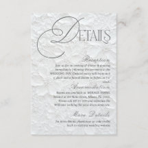 Detalles de Boda Floral Romántica Blanca