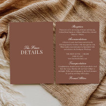 Detalles de Boda Marrón Marfil Mocha de Dinero Ant