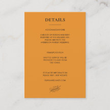 Detalles de Boda Mostaza Terracota