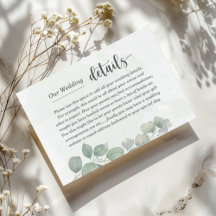 Detalles de Boda Rústicos con Eucalipto Verde Salv