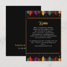Detalles de bodas coloridos de México