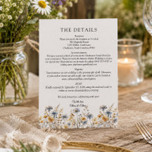 Detalles de Bodas de Flores Silvestres de Jardín E
