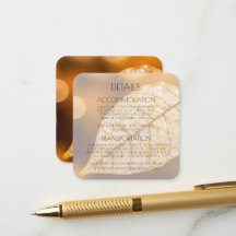 Detalles de Bokeh de Naranja Hoja Dorada