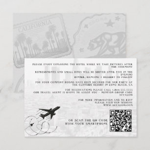 Tarjeta De Recepción Detalles de California Passport