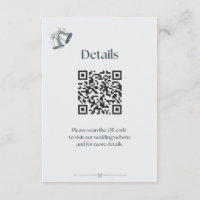 Detalles de campanas de boda de plata azul Incluye